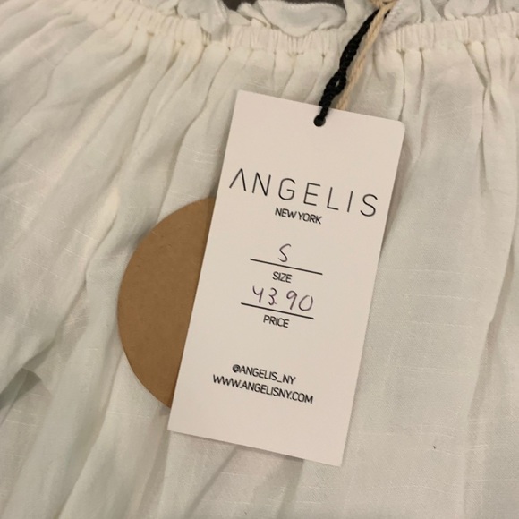 NWT Strapless Flowy Top - Picture 6 of 6